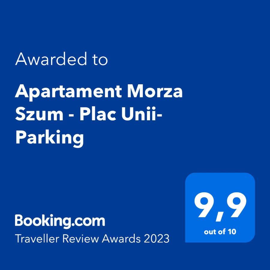 Apartament Morza Szum - Plac Unii- Parking Gdynia Exterior photo